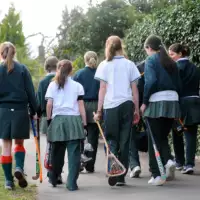 Fave Cheltenham girls walking to lacrosse practise 2 2020 05 14
